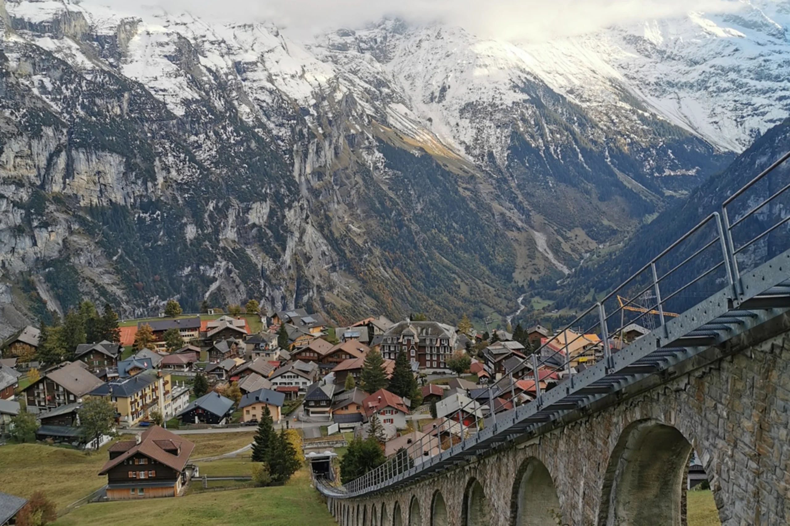 Lauterbrunnen Village Switzerland