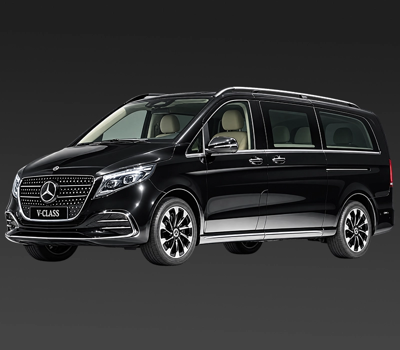 Mercedes Benz V Class luxury chauffeur vehicle for Europe